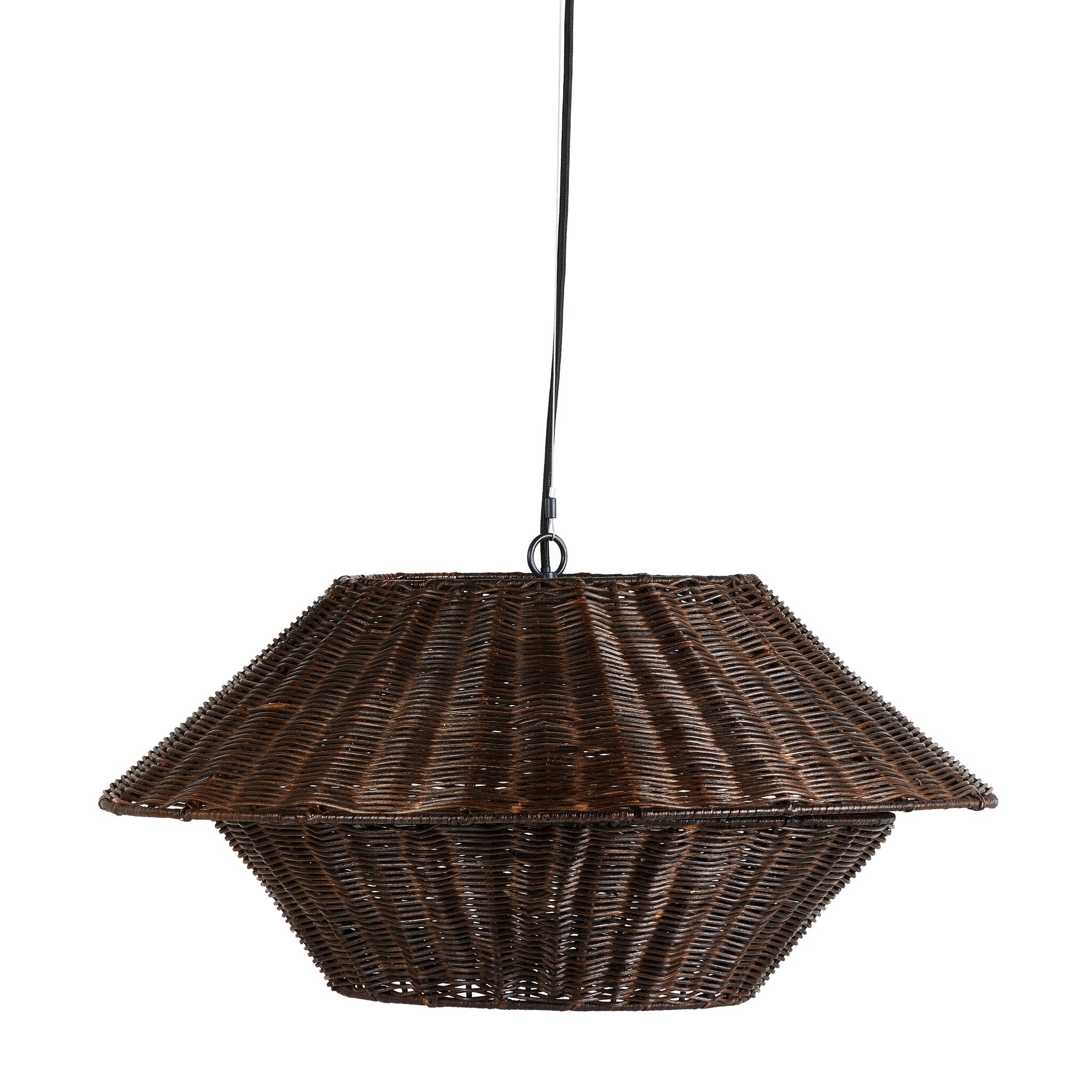 Mccarthy Pendant - Brown Rattan - Image 2