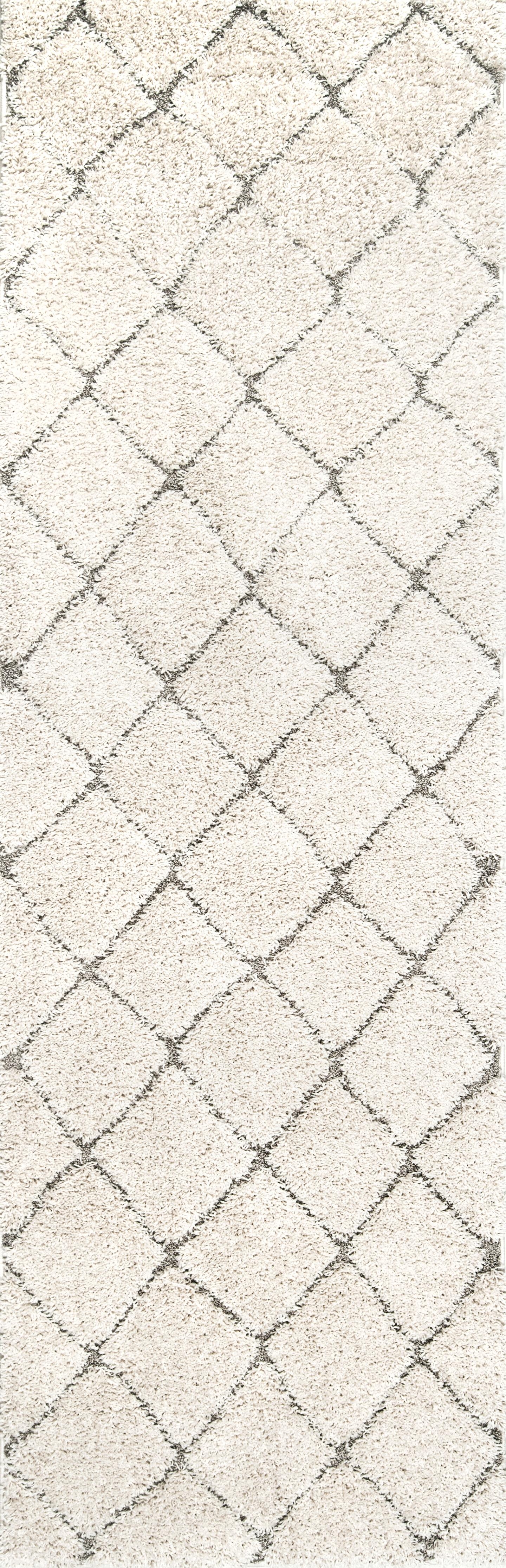 Deloise Trellis Shag Area Rug - Image 2