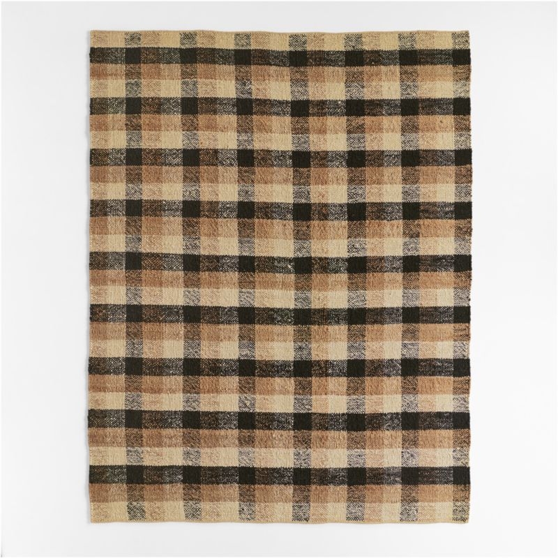 Montreaux Jute Black Handwoven Area Rug 12'x15' - Image 1