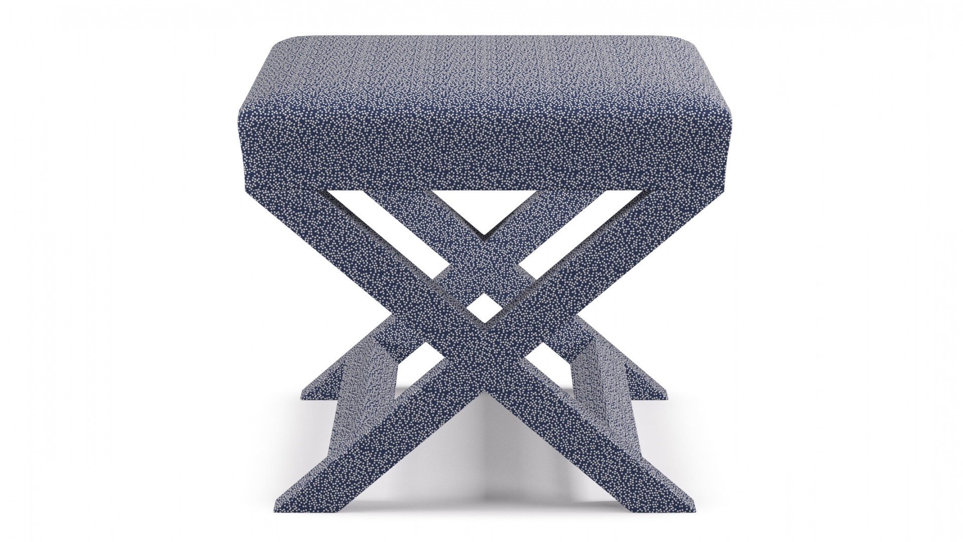 X bench | Navy Scattered Dot - Image 0