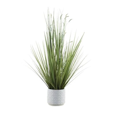 28.2'' Artificial Onion Grass Plant in Pot - Image 0