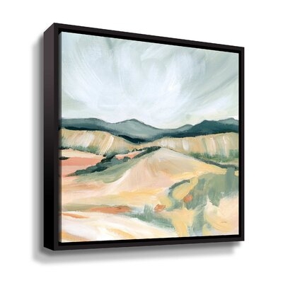 Vermillion Landscape II Gallery Wrapped Canvas - Image 0