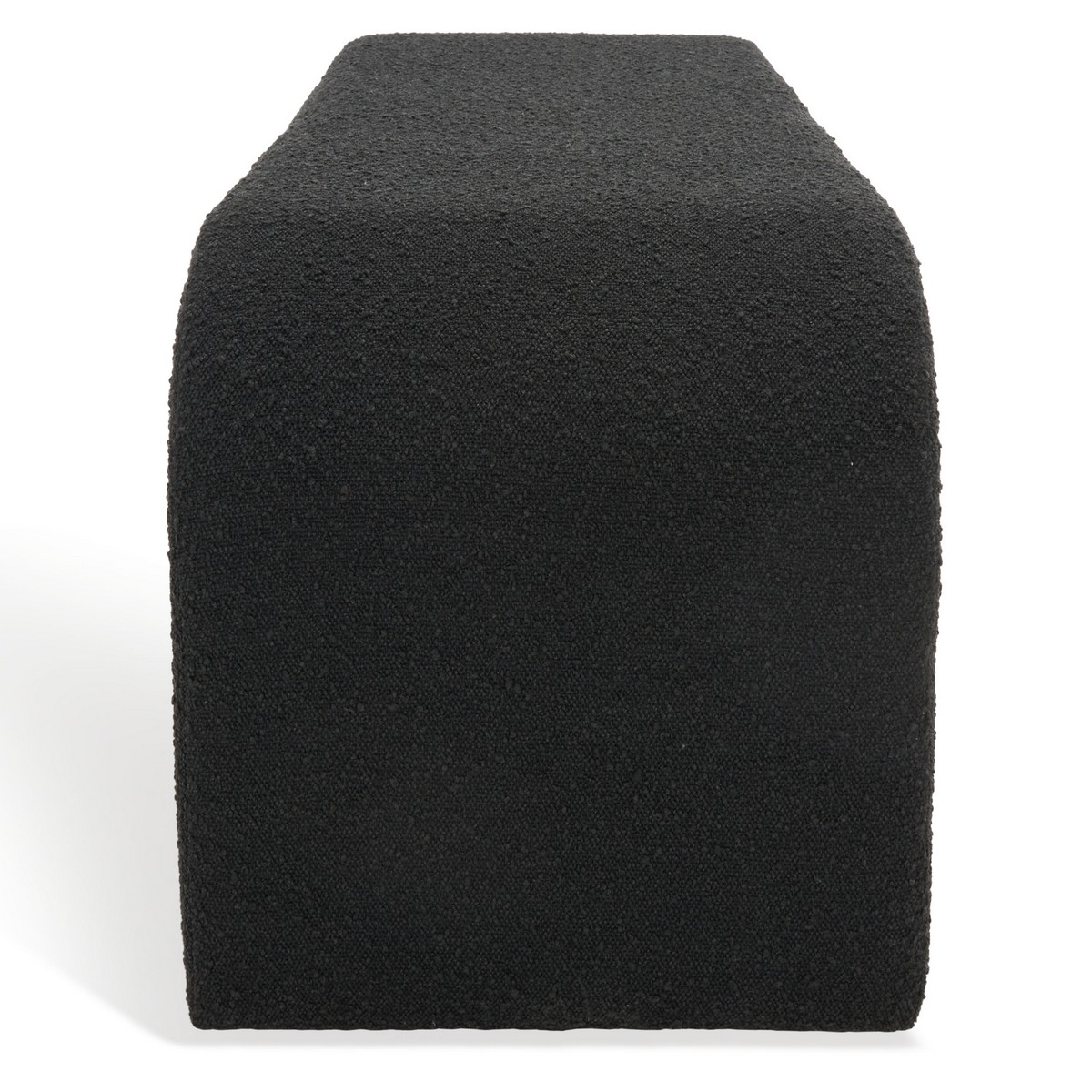Caralynn Boucle Bench - Black - Image 6