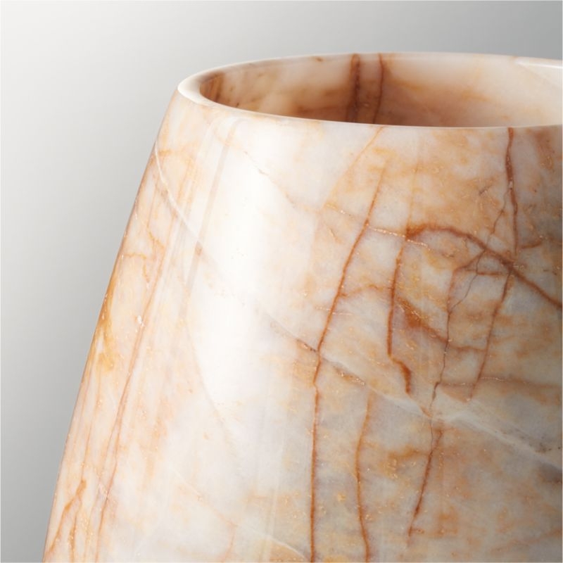 Reign Golden Marble Vase - Image 2