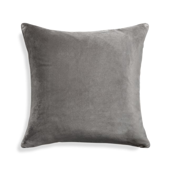 Regis Grey 20" Pillow Cover - Image 0