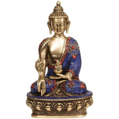 (Tibetan Buddhist Deity) The Medicine Buddha - Image 0