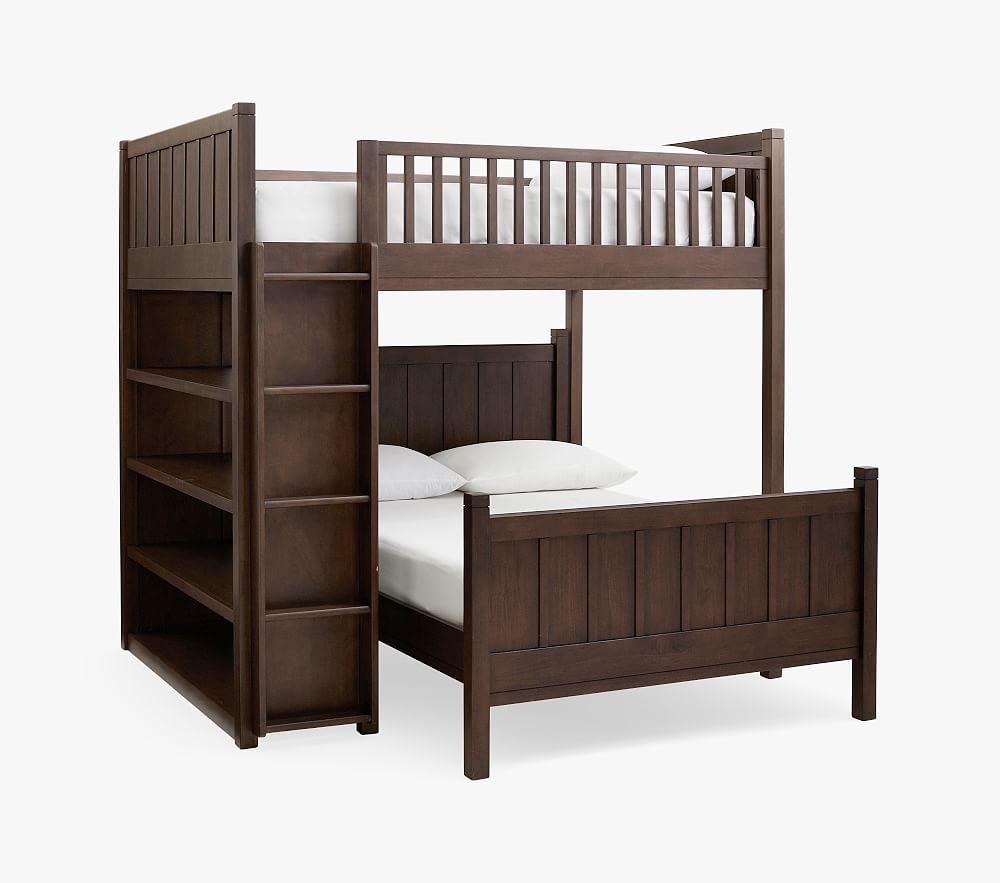 Camp Full Loft & Full Bed Set, Chocolate, In-Home Delivery - Image 0