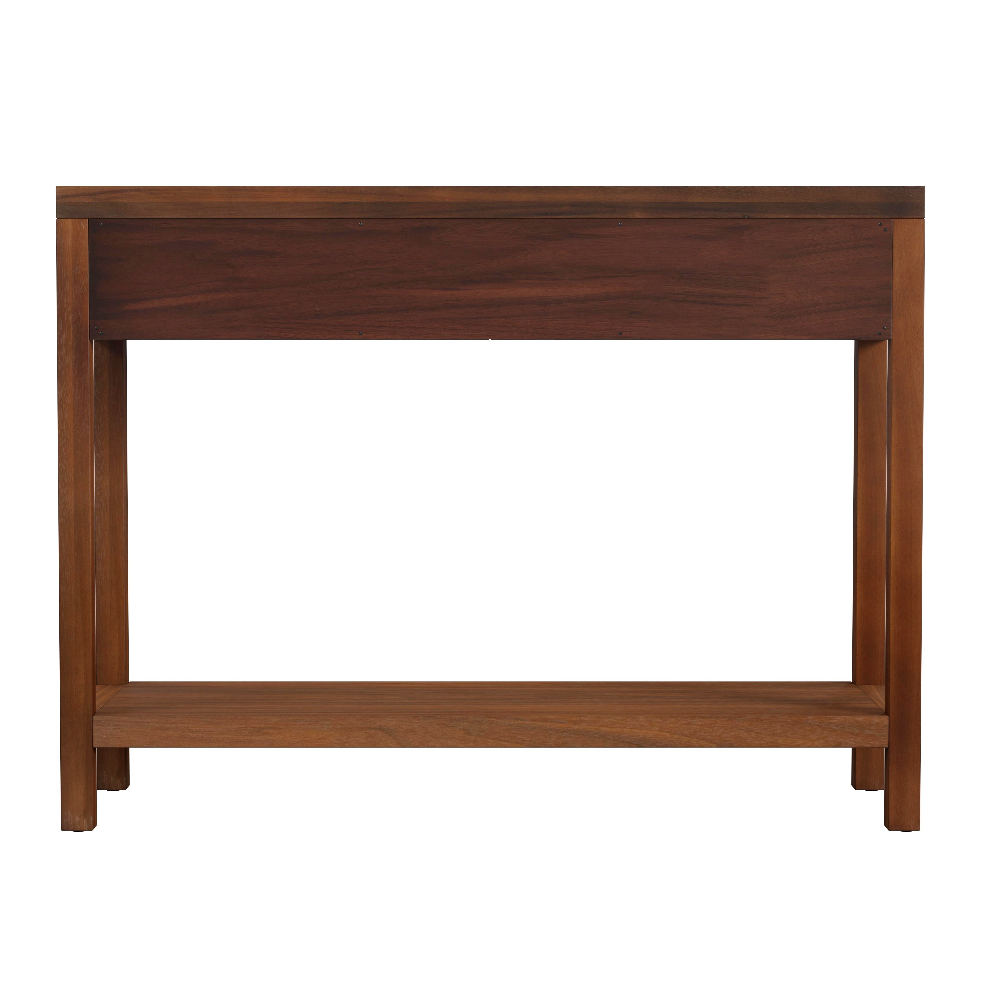 Nora Walnut Console Table - Image 1