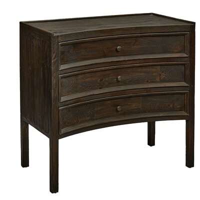 Compton Crescent 3 Drawer Accent Chest - Image 0