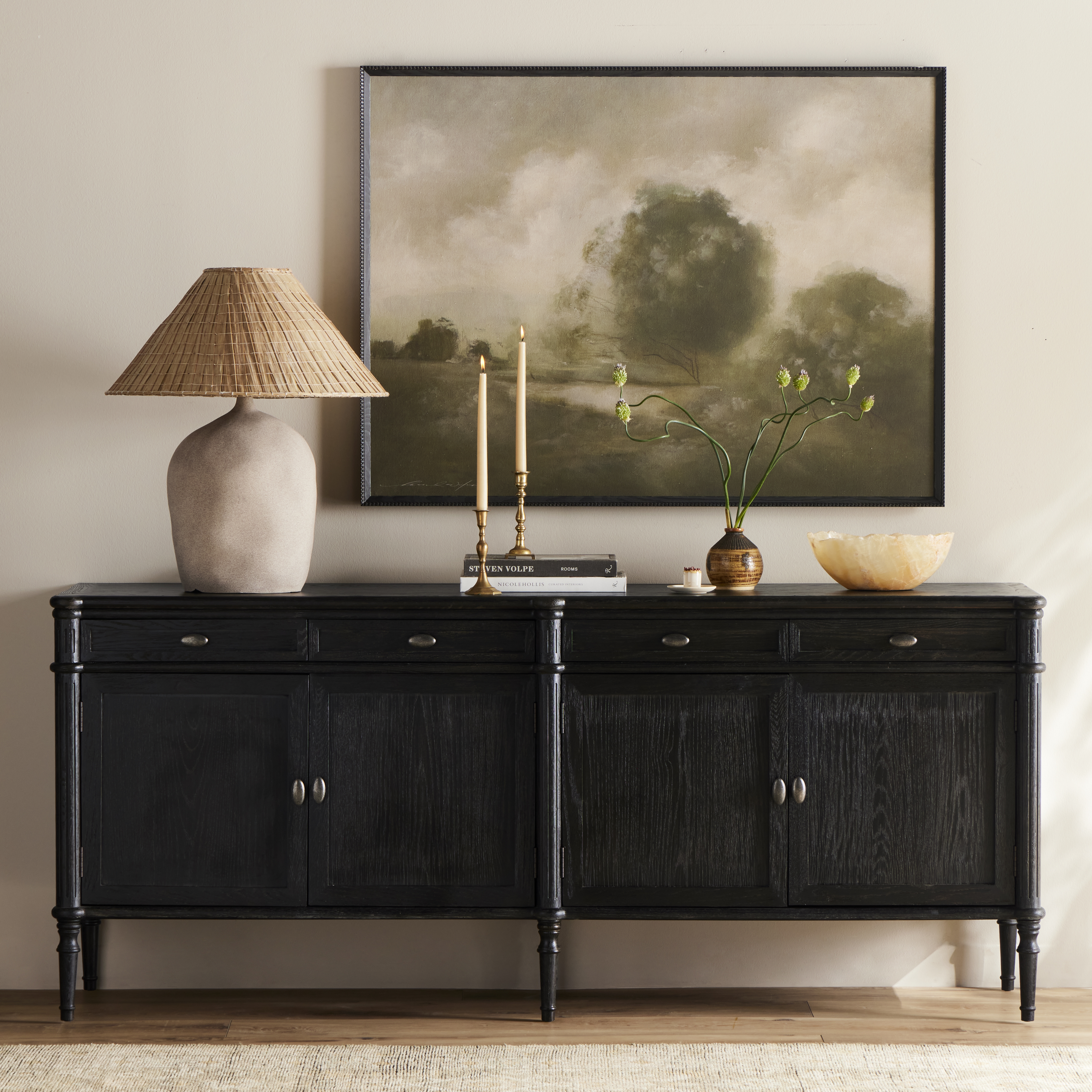 Toulouse Sideboard - Distressed Black RESTOCK in late December 2025. - Image 14