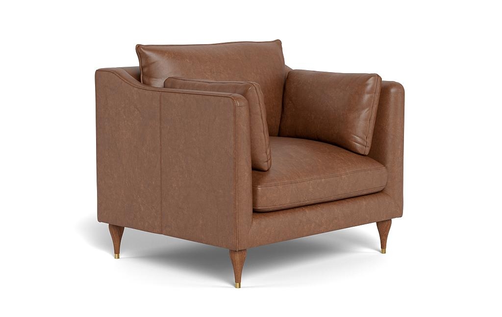 Caitlin Leather Accent Chair by The EverygirlÃ?Â® - Image 1