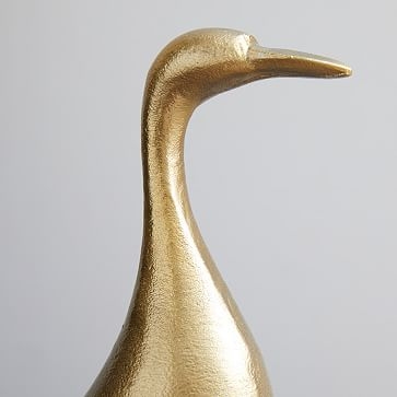 Metal Animal Objects, Brass, Set Of Duck & Elephant Bom - Image 2