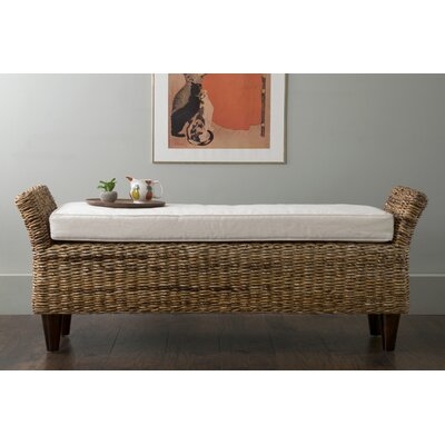 Damascus Wicker Bench - Image 1