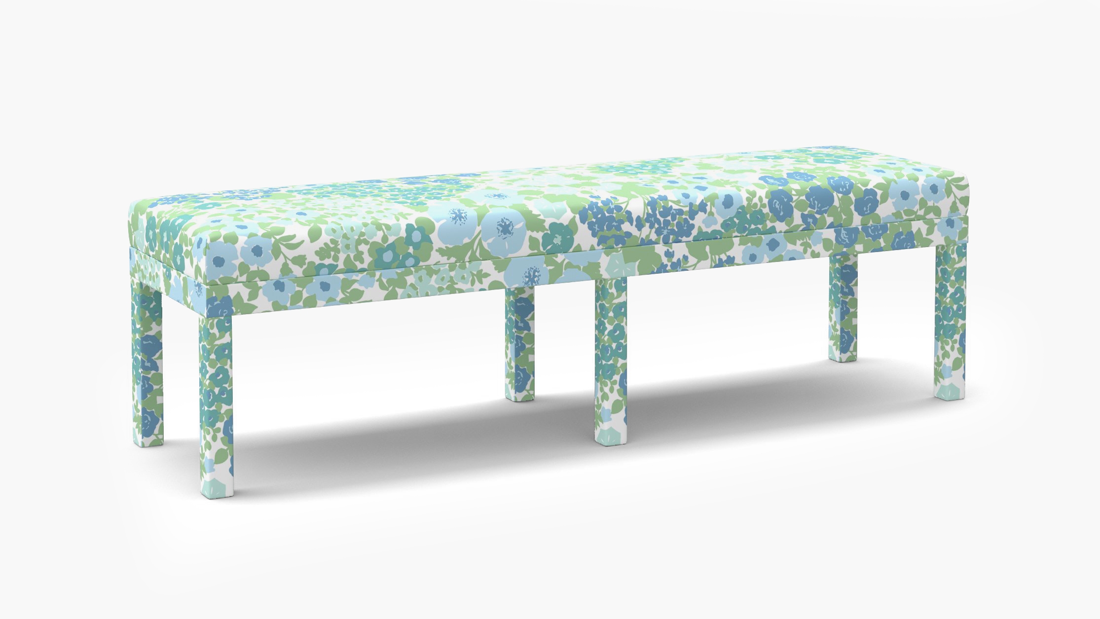 Parsons Bench, Mist Million Flowers - Image 1