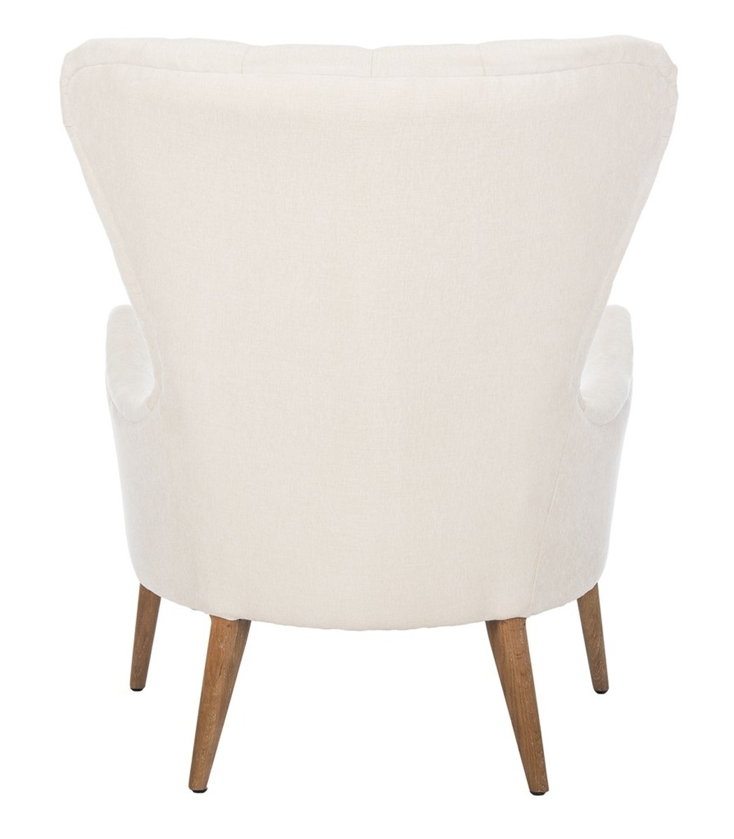 Brayden Contemporary Wingback Chair - Off White - Arlo Home - Image 10