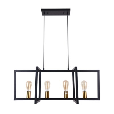 Absaln 4 - Light Kitchen Island Square / Rectangle Chandelier - Image 0