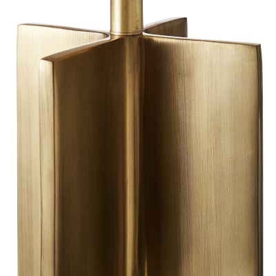 Frederick Metal X Table Lamp, Brass - Image 2