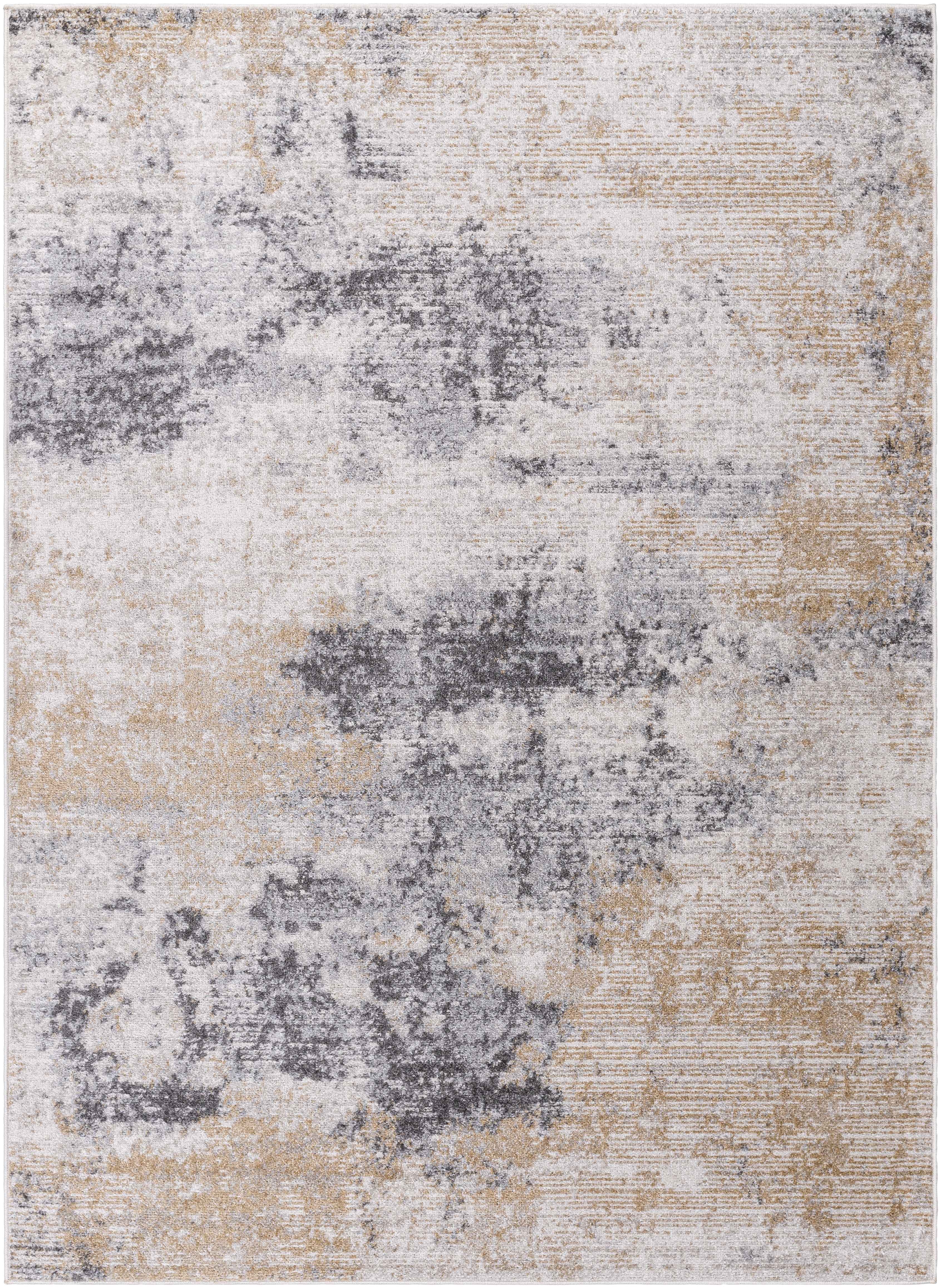Harput Gray Indoor 8'10" x 12'6" Machine Woven Rug - Image 0