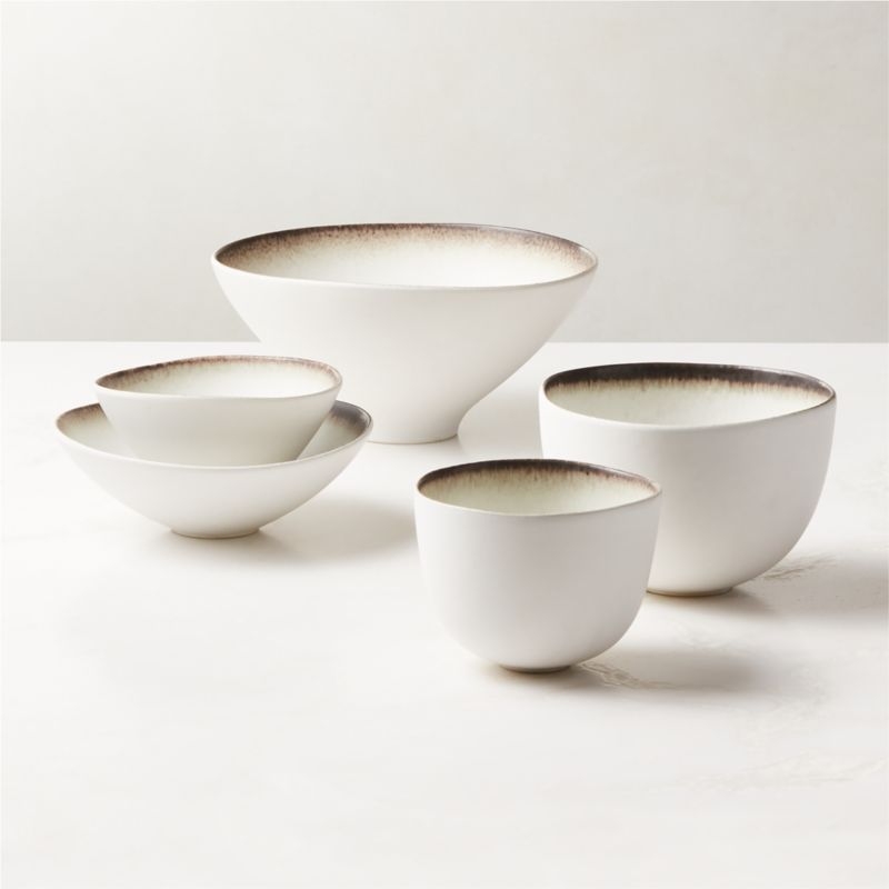 Sakana White Serving Bowl - Image 3