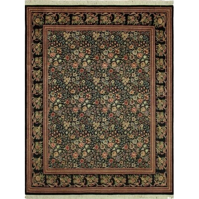 One-of-a-Kind Mickey Hand-Knotted Brown 8'1" x 10'4" Wool Area Rug - Image 0