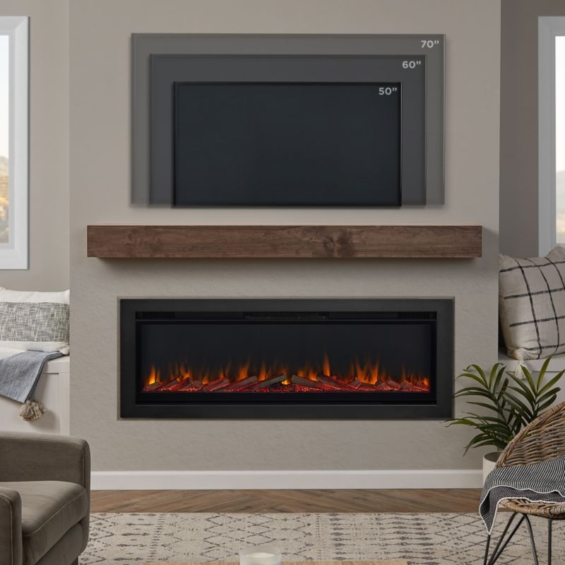 Cyrus Wall Mount Electric Fireplace 65" - Image 5