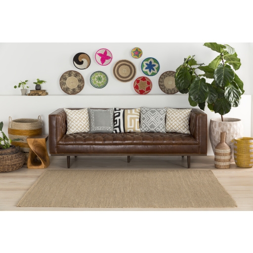 Ethiopia ETPA-7221 18"L x 18"W Pillow Cover - Image 1