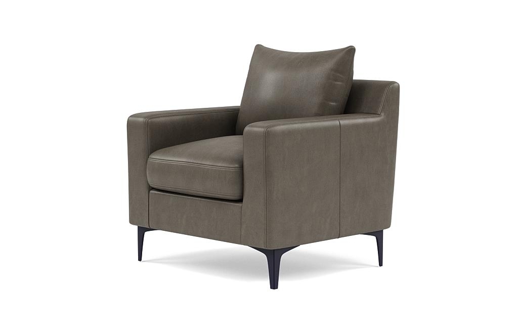Sloan Leather Petite Chair - Image 2