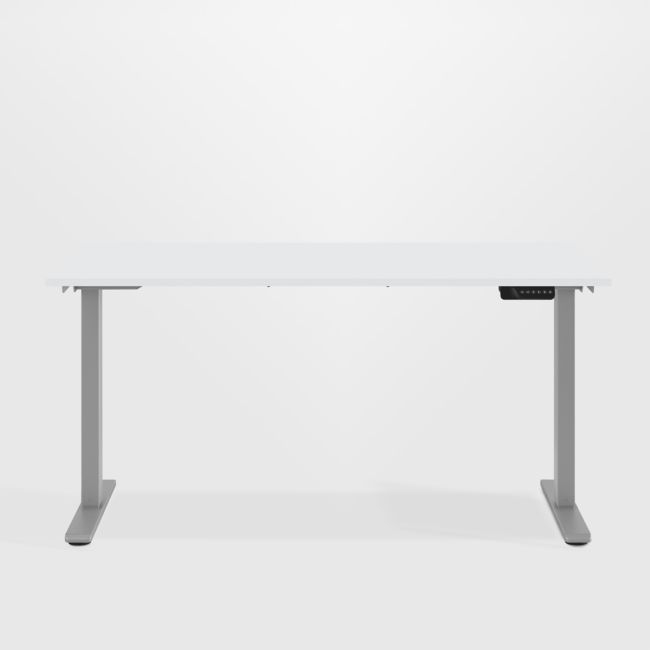 Humanscale ® eFloat Go 2.0 60" White Adjustable Standing Charging Desk - Image 0
