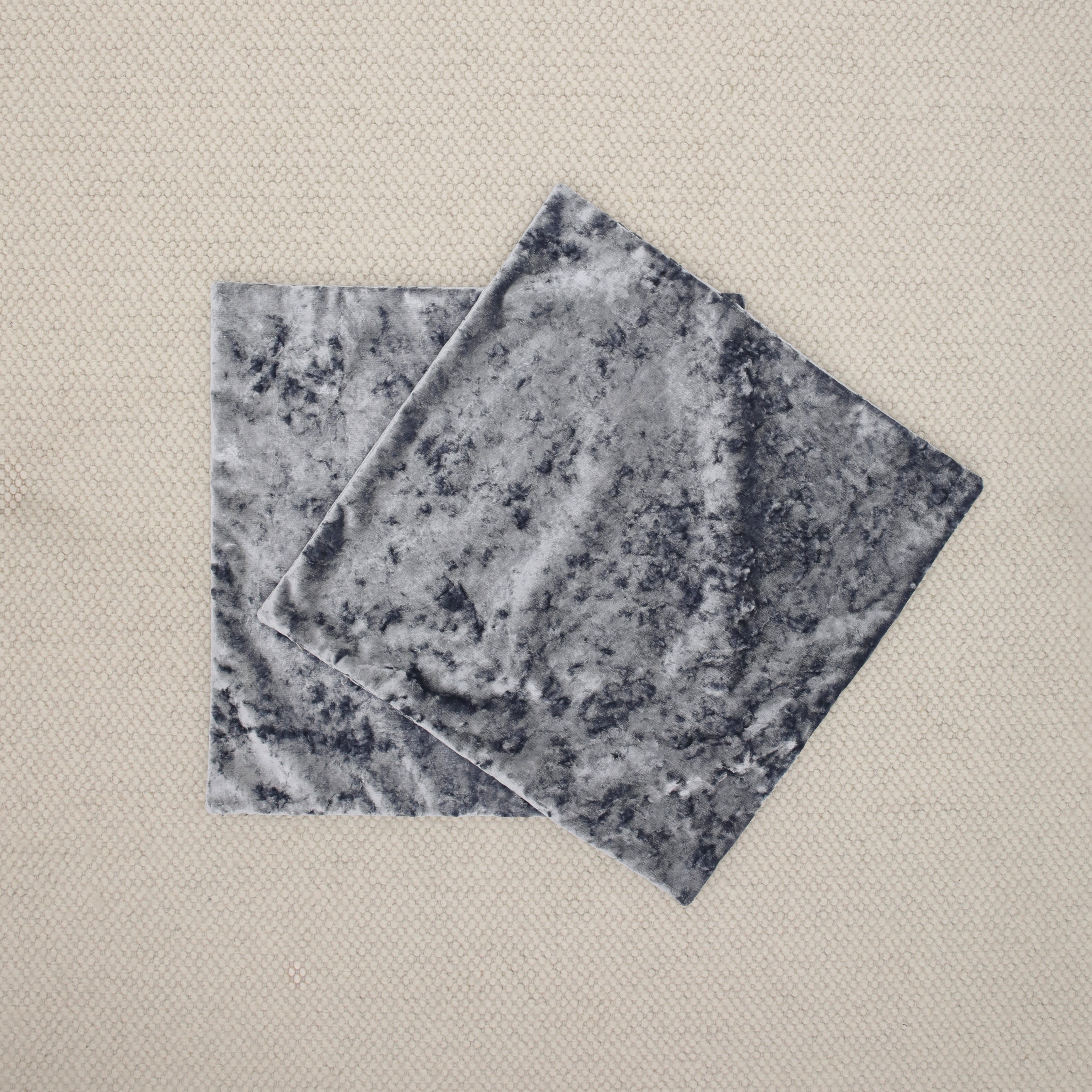 PAIR OF 22" LAVISH VELVET // PERIWINKLE - Default Title - Image 0