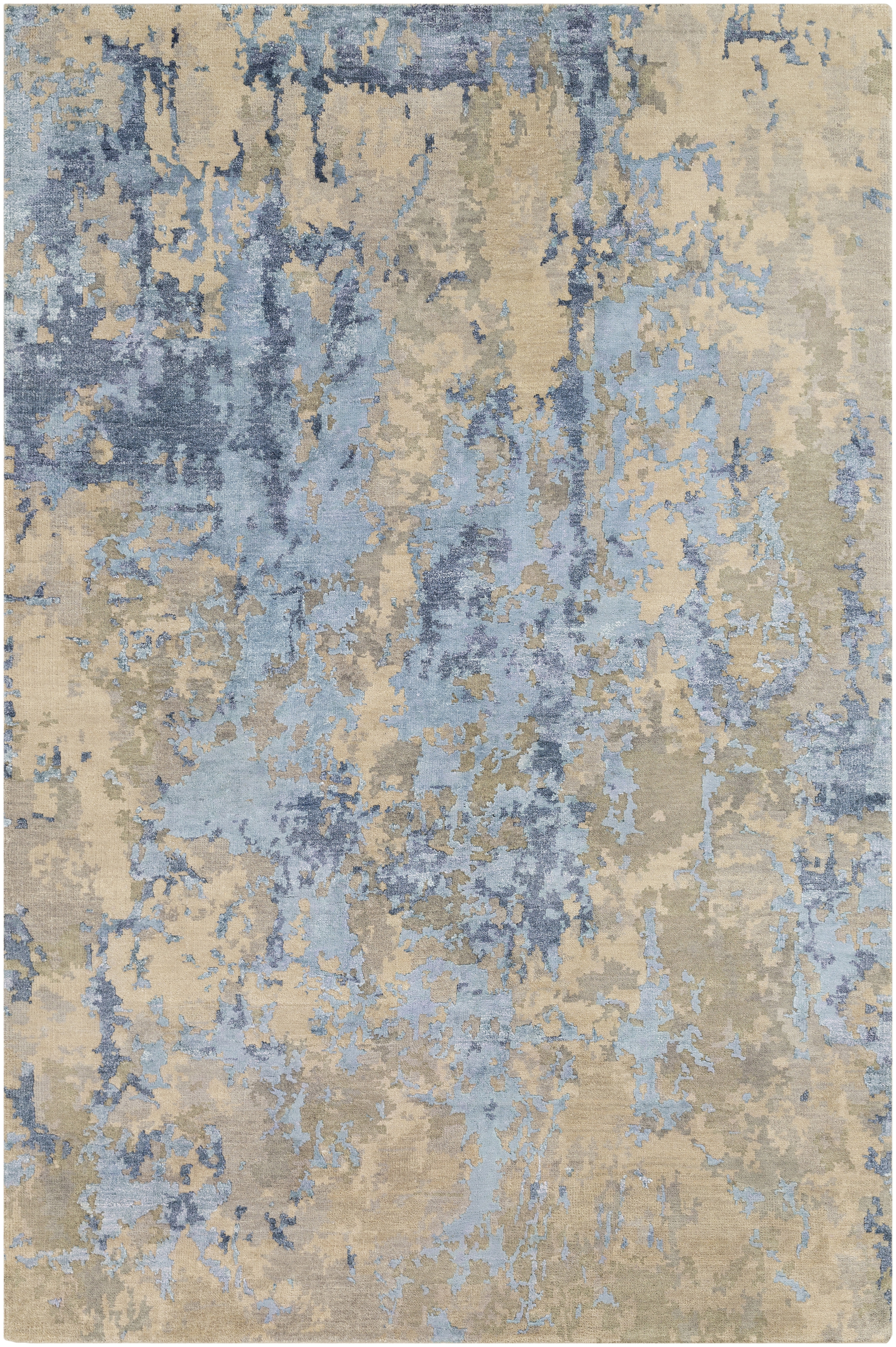 Arte Beige Indoor 8' x 11' Handmade Rug - Image 0