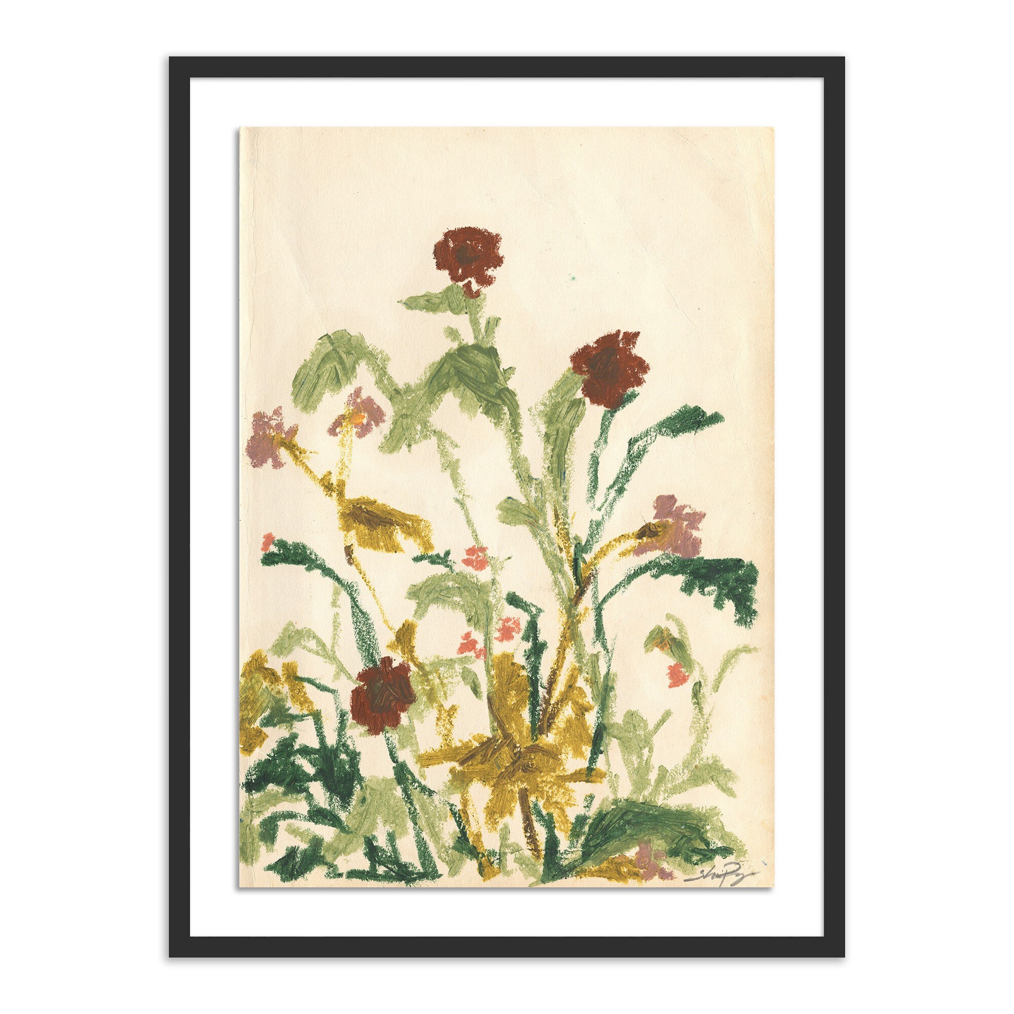 Meadow Rue 2 by Shaina Page - Black 1.5 Maple - Image 0