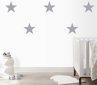 Large Stars Wall Decal, Gold - Image 4