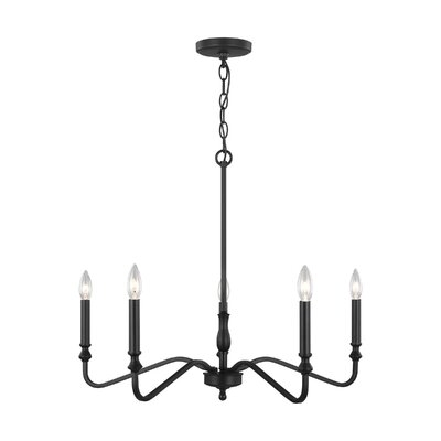 Nicolette 5 - Light Candle Style Classic Chandelier - Image 0