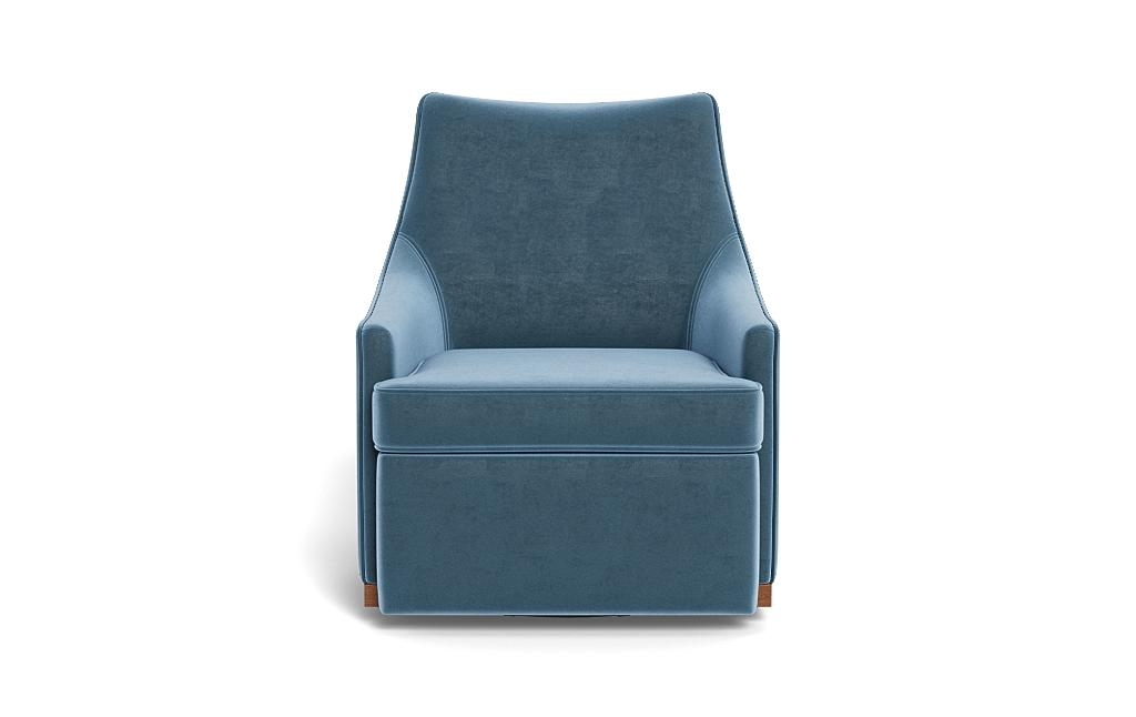 Kingsley Swivel Chair with Contrast Piping - Image 0