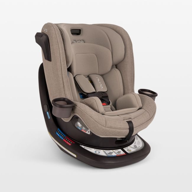 Nuna REVV ™ Cedar Brown Convertible Rotating Baby Car Seat - Image 0
