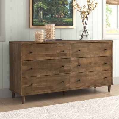 Genesis 6 - Drawer Dresser /  Light Charcoal Gray - Image 1