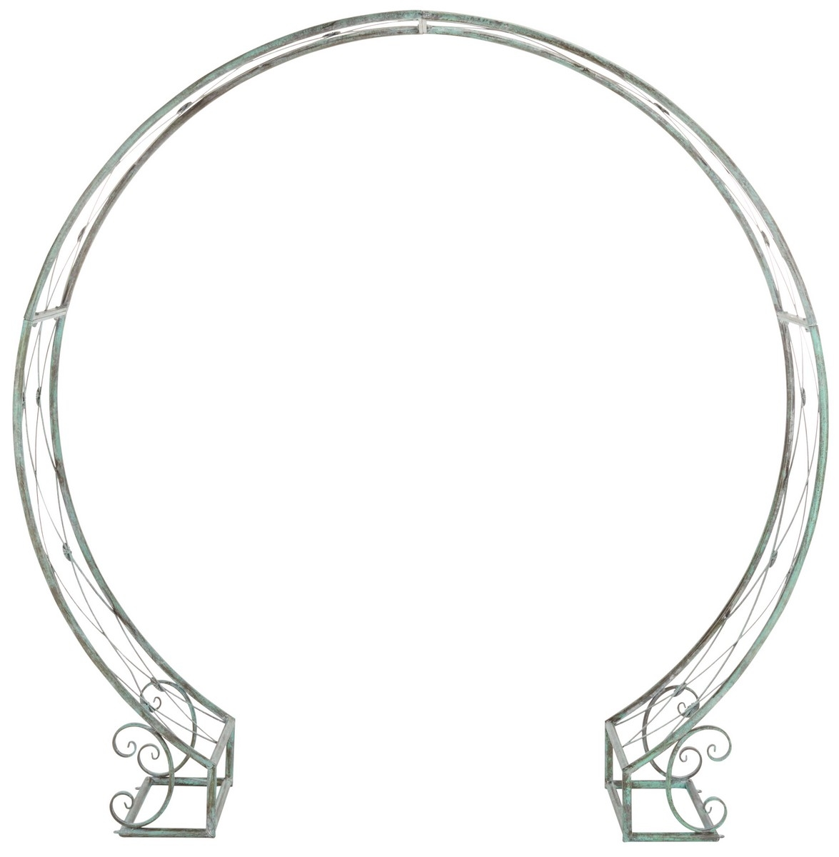 Mizell Moon Gateway - Antique Green - Safavieh - Image 0