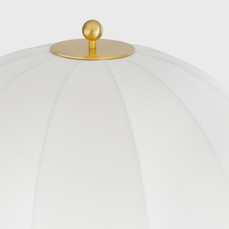 Riga Brass Floor Lamp - Image 2