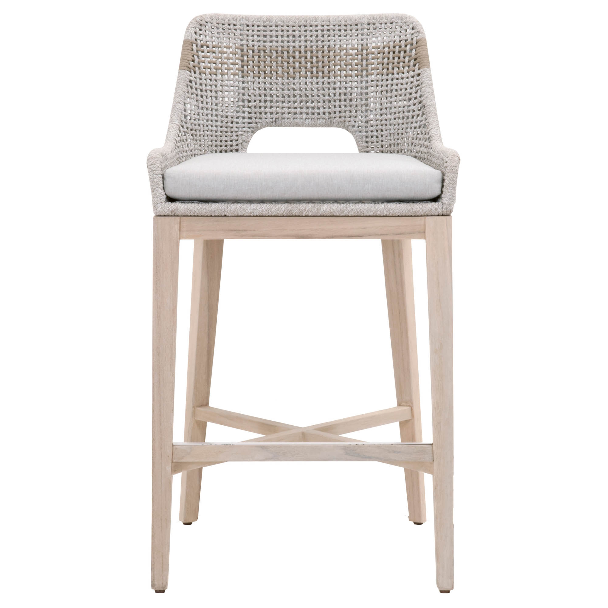 Tapestry Outdoor Barstool, Gray - Image 0