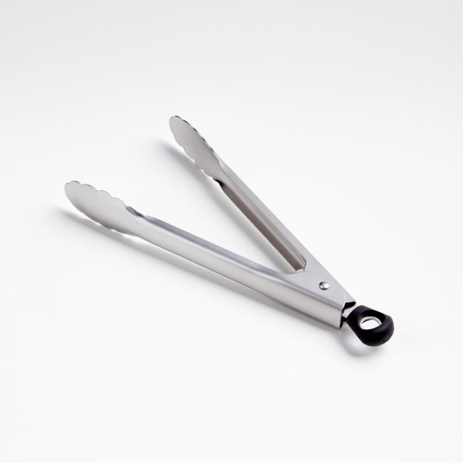 OXO ® 7" Stainless Steel Mini Tongs - Image 0