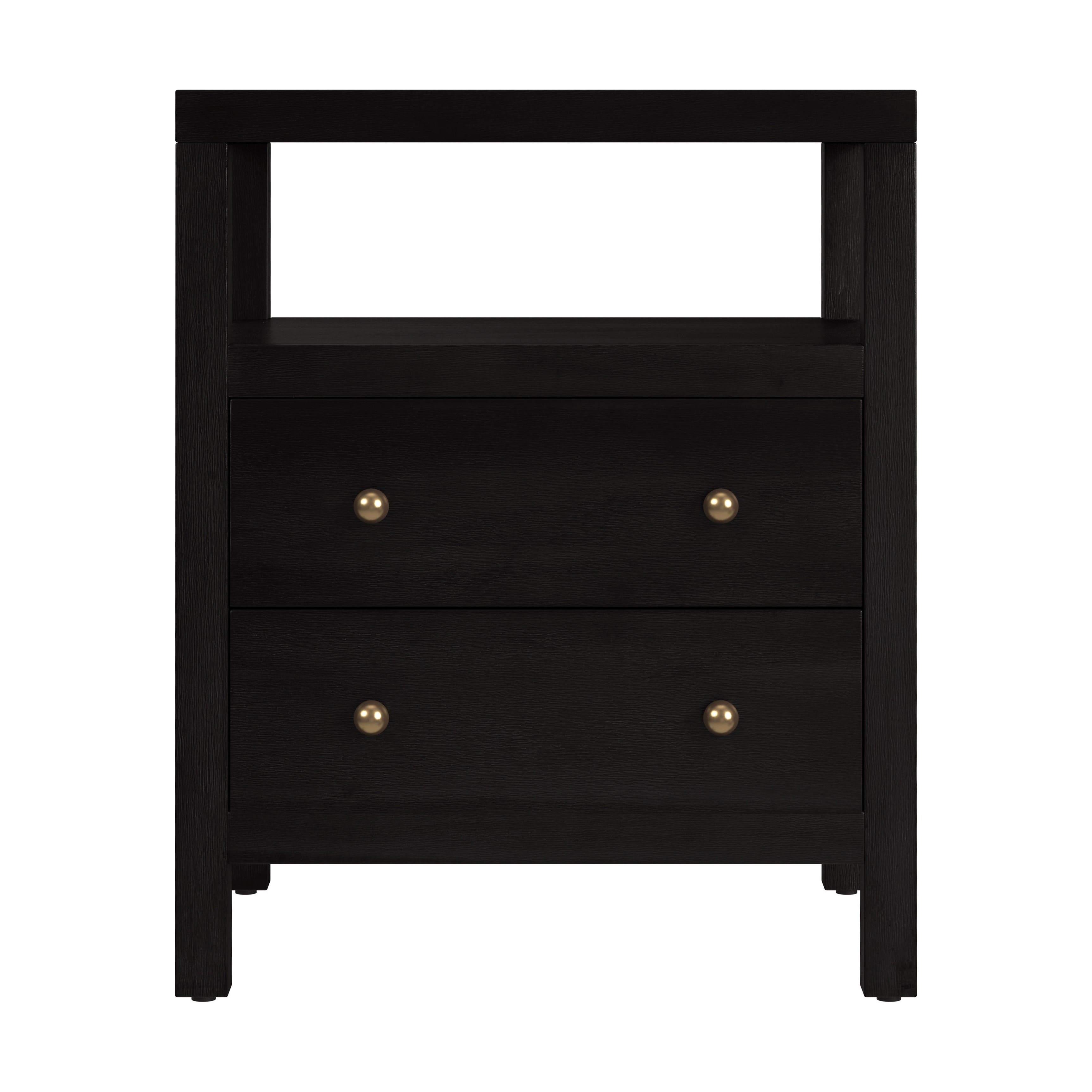 Nora Antique Coffee Nightstand - Image 3