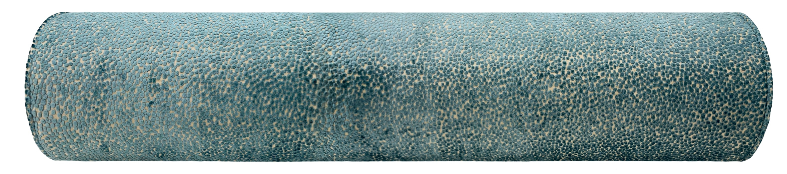 THE BOLSTER :: COSMO CUT VELVET // AEGEAN - TWIN XL // 9" X 30" - Image 2