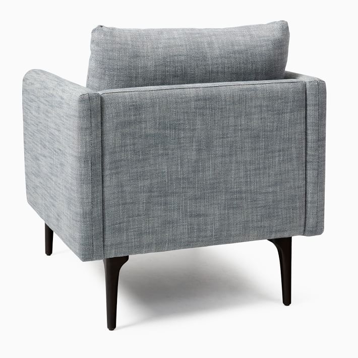 Auburn Chair, Poly, Twill, Black Indigo Graphite - Image 5