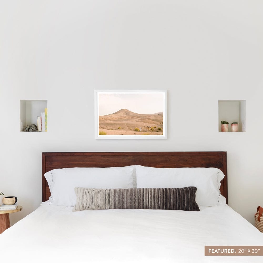 The Citizenry Agafay Desert Wall Art No Frame | 20 in. x 30 in. | Brown - Image 2