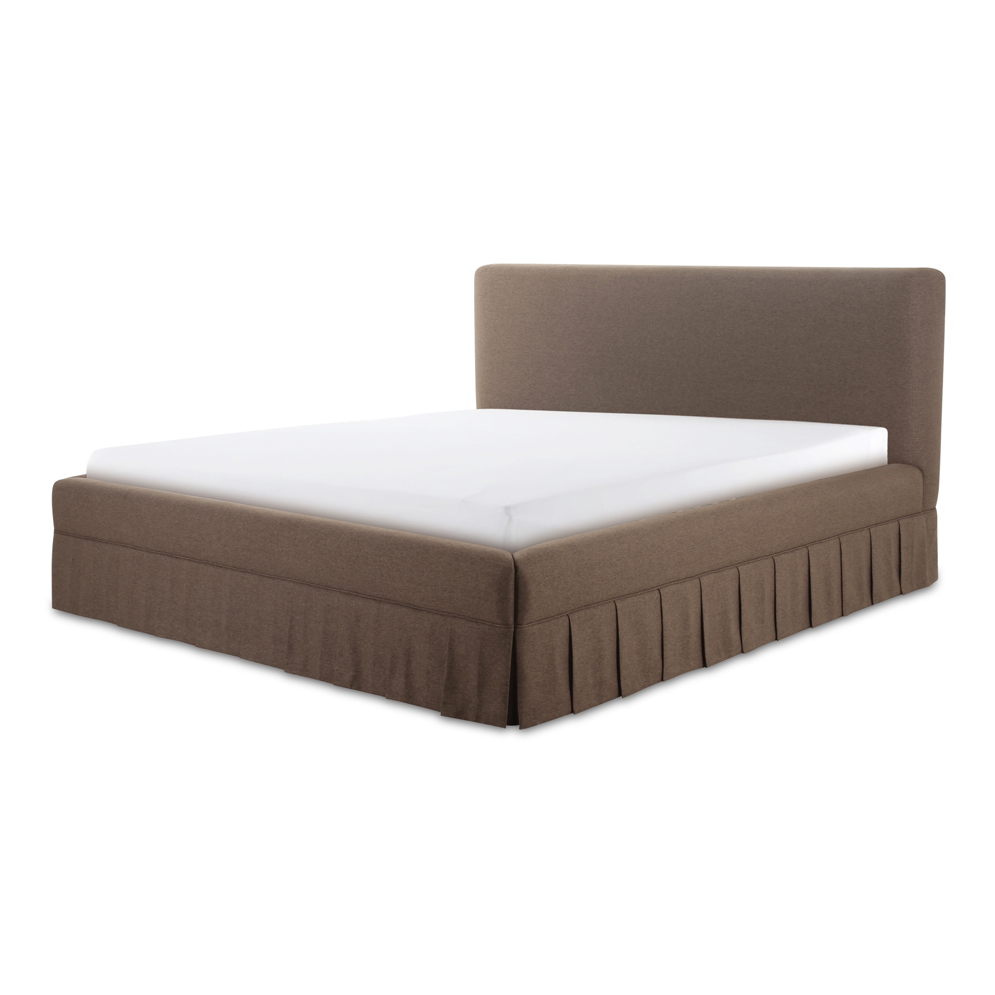 Maren King Bed Brown - Image 1