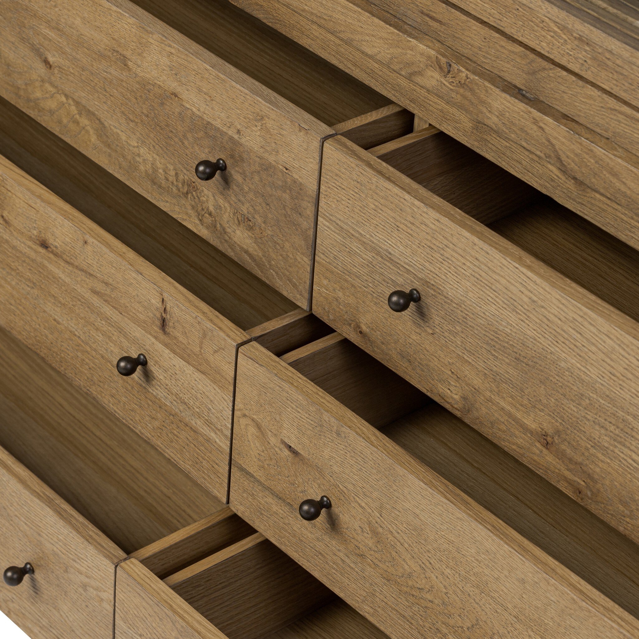 Grand Cabinet - Honey  Brown Oak Veneer - Image 12