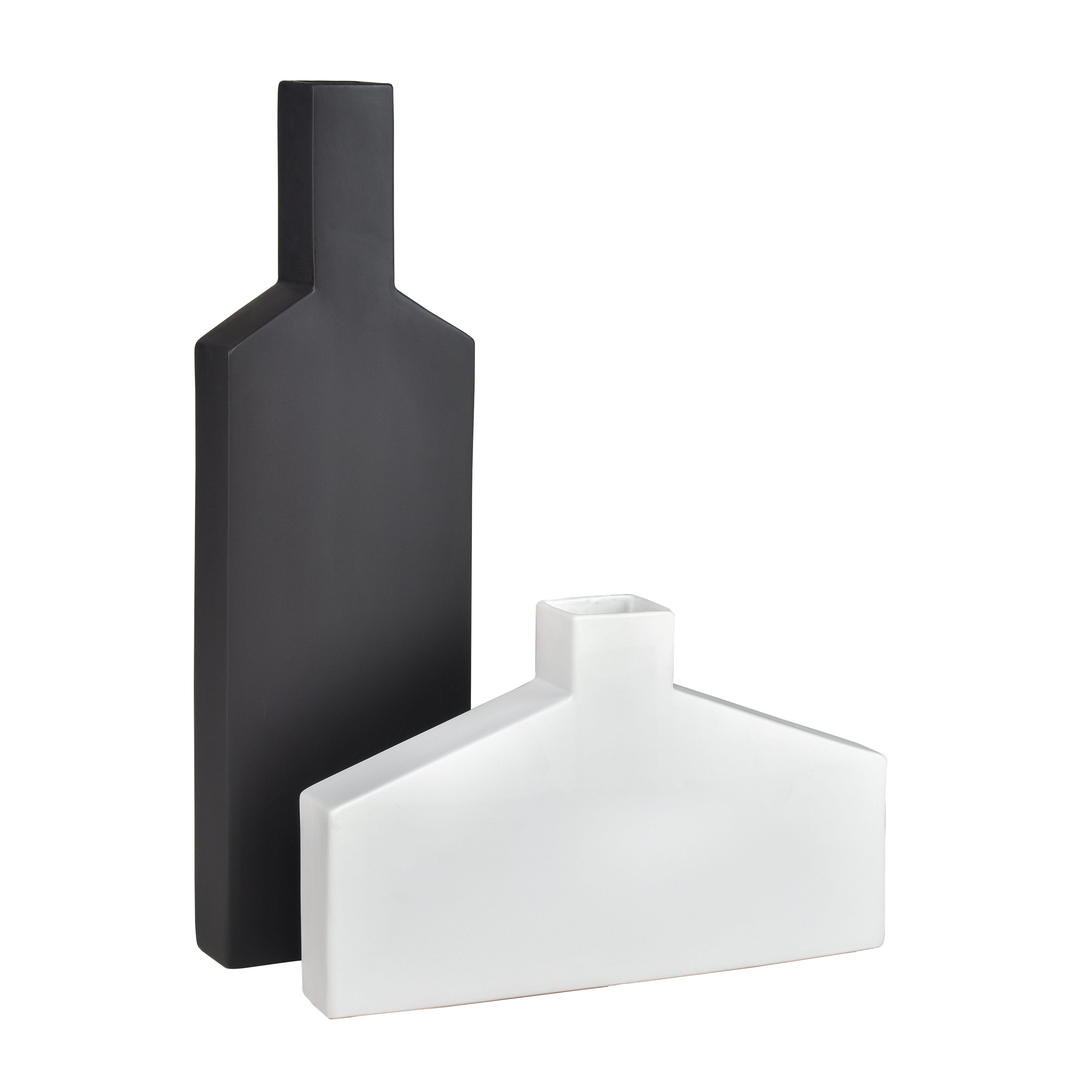 Drue Vase - Short Matte White - Image 3