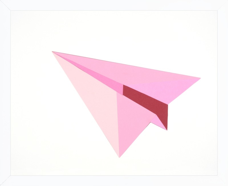 Paper Planes (Pink) by Rankin Willard for Artfully Walls - Image 0