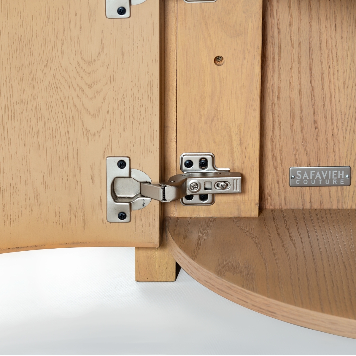 Shelbie Reeded Oval Coffee Table - Oak - Image 5