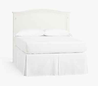 Larkin Camelback 4-in-1 Convertible Crib &amp; Lullaby Supreme Mattress, Simply White, In-Home - Image 3